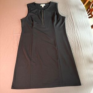 Christopher Banks Dress Size 16 Black Sleeveless Office to Party Style Easy Care